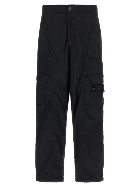 STONE ISLAND Straight Classic Pants for Men L2S15 3100026 S00F6 V0029 BLACK DOM
