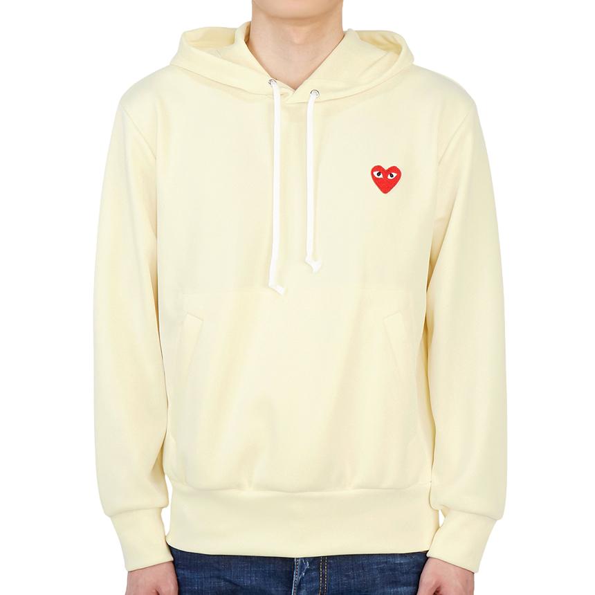 Comme des Garcons Red Heart Patch Men’s Hoodie AX T174 051 3