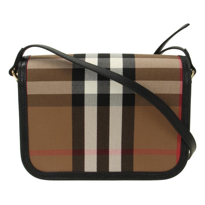 BURBERRY Worsley Check Medium Crossbody Shoulder Bag