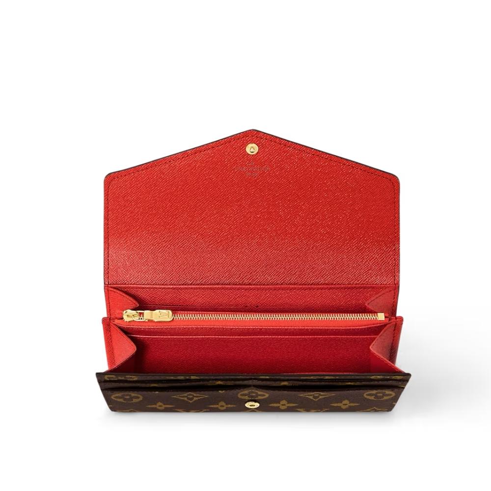 Louis Vuitton Monogram Canvas Sarah Women's Long Wallet M62236