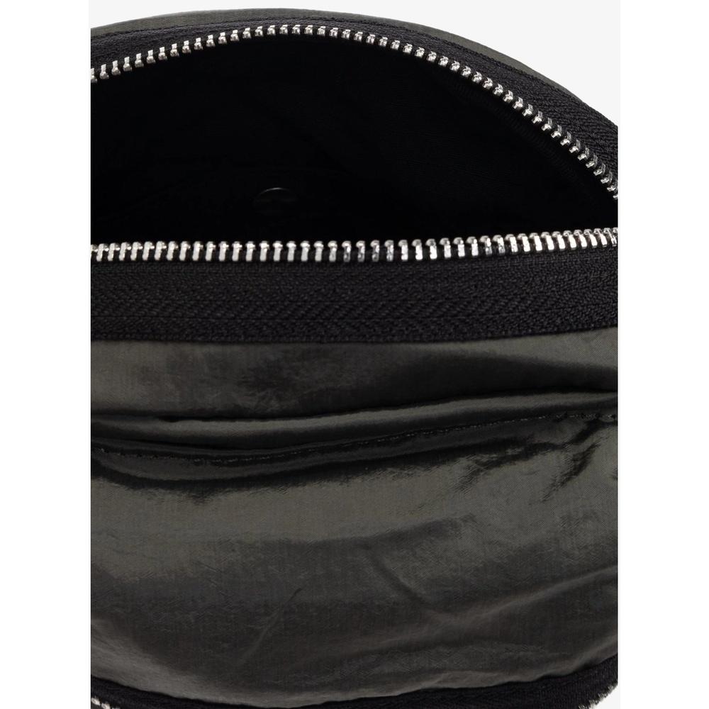 STONE ISLAND Coated Nylon Metal Crossbody Bag Black