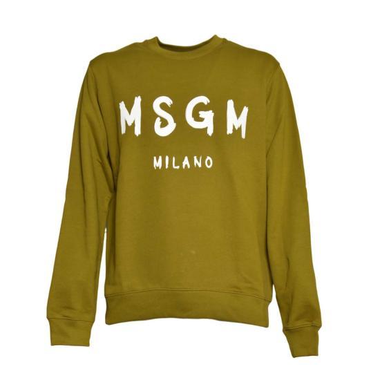 MSGM Long Sleeve Sweatshirt Black Men’s Top 3940 MM51325779938