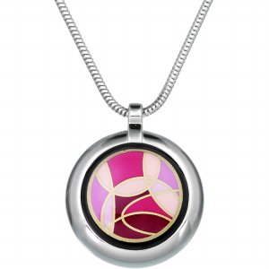 Andre Mouche Palladium Plated Men's Necklace Pendant 881 04169