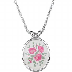 Andre Mouche Palladium Plated Pendant Necklace 637 02229