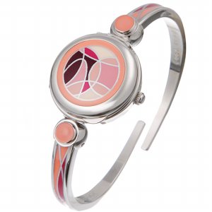 Andre Mouche Palladium Plated Women’s Metal/Ceramic Watch 881 22221