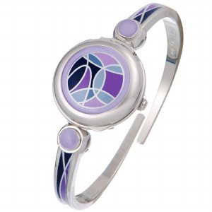 Andre Mouche Palladium Plated Women’s Metal Watch 881 15151
