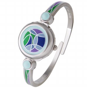 Andre Mouche Palladium-Plated Women’s Metal Watch 881 11071