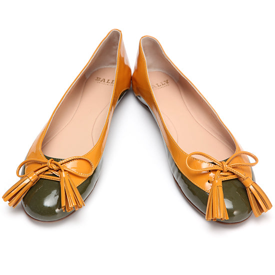BALLY Women’s Leather Ballet Flats
