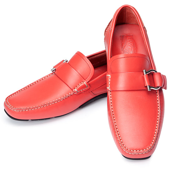 Ferragamo Men's Leather Loafers CABO 2