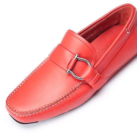 Ferragamo Men's Leather Loafers CABO 2