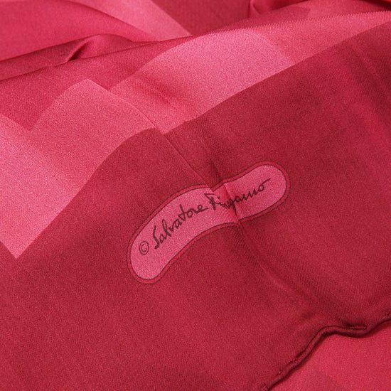 Ferragamo Silk Square Scarf for Women FC 38 421