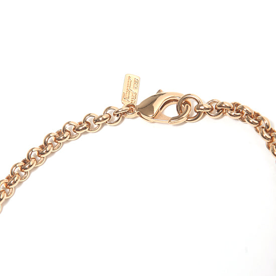Ferragamo Gold-Tone Pendant Necklace 19 2936
