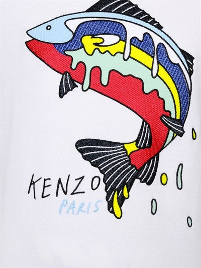 KENZO Big Fish Graphic Sweatshirt Women’s