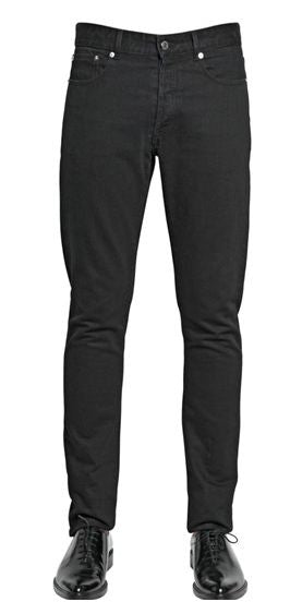 GIVENCHY Star Print Cotton Denim Jeans for Men