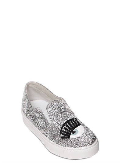 Chiara Ferragni Women's 30mm Platform Slip-On Sneakers