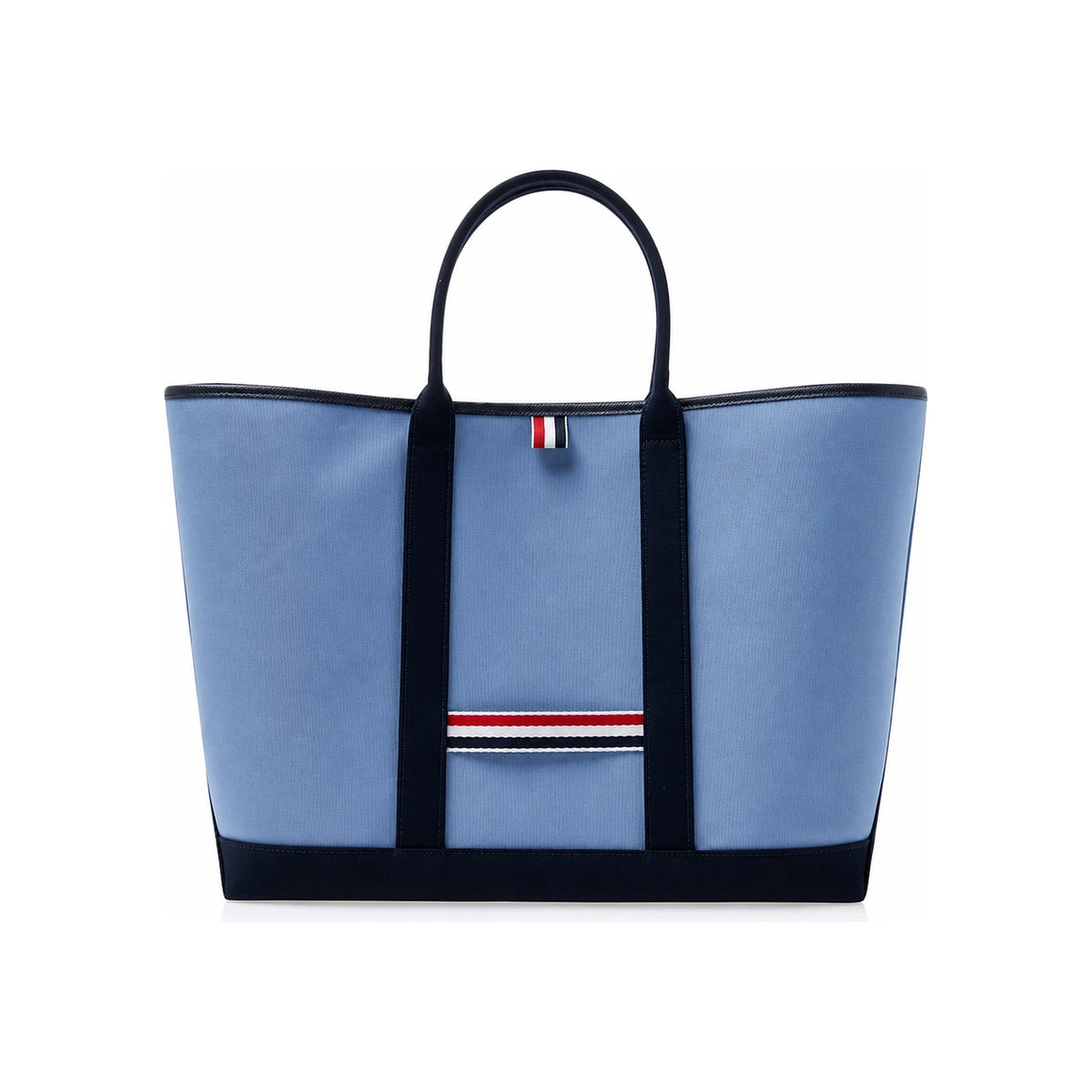 THOM BROWNE Women’s Canvas Tote Bag Navy