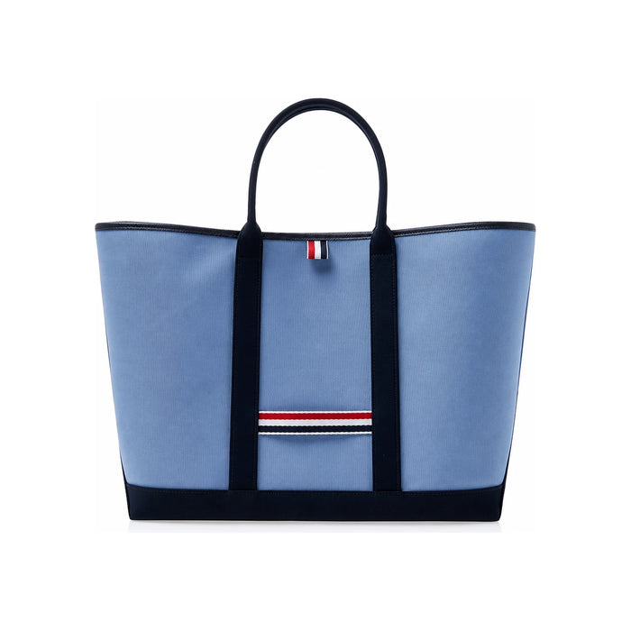 THOM BROWNE Women’s Canvas Tote Bag Navy