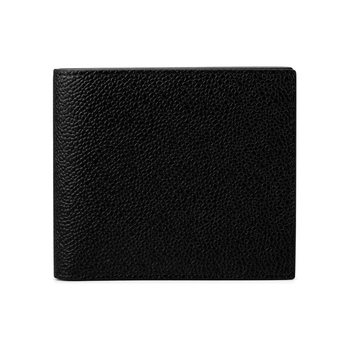 THOM BROWNE Pebbled Leather Tricolor Stripe Tab Men's Bifold W MAW023A 00198 001