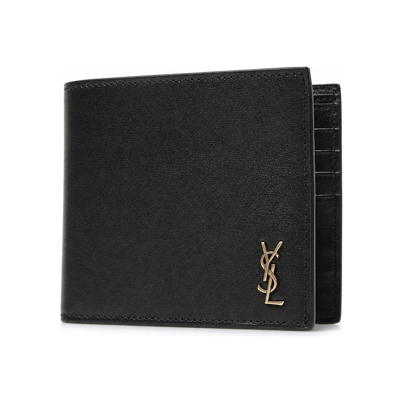 Saint Laurent Mini Cassandre East-West Wallet for Men 60772702G0W1000