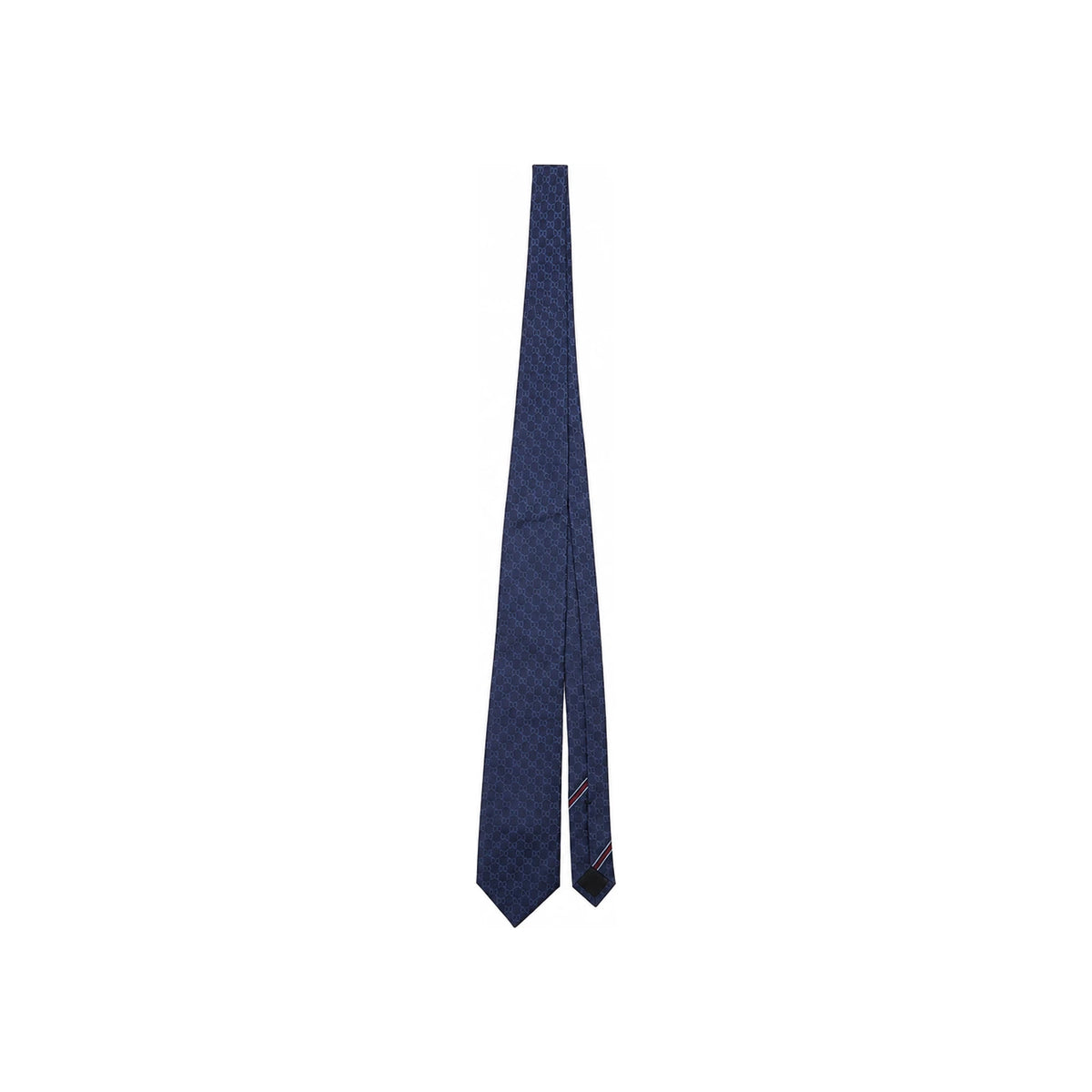 GUCCI Navy Pattern Silk Tie 456520 4B002 4168 GG