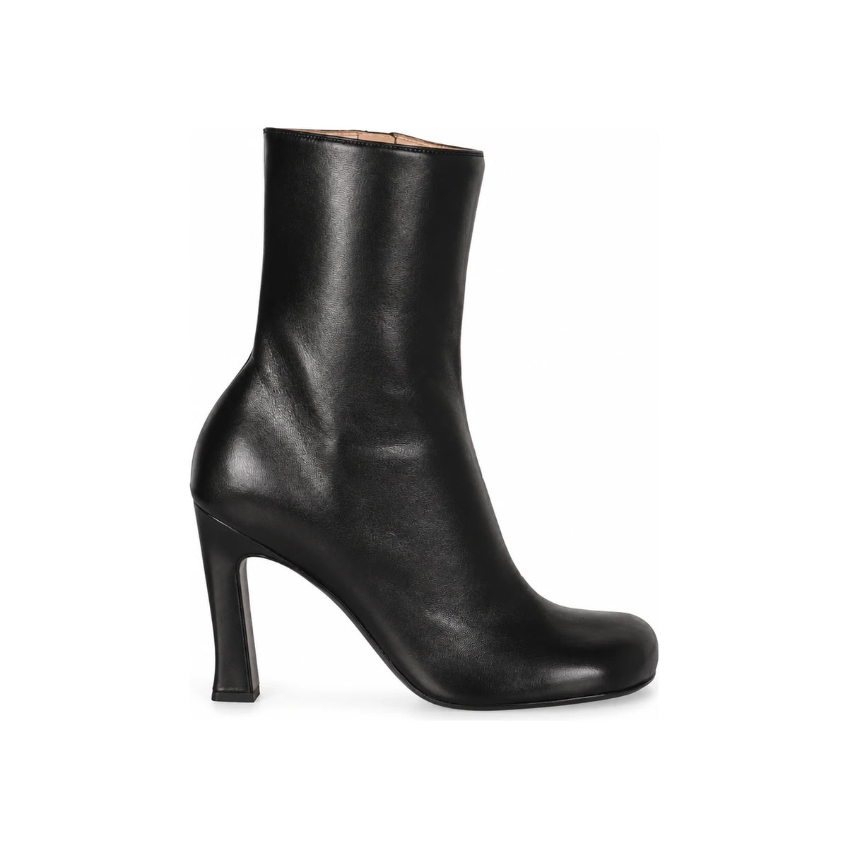 Bottega Veneta Black Leather Ankle Boots