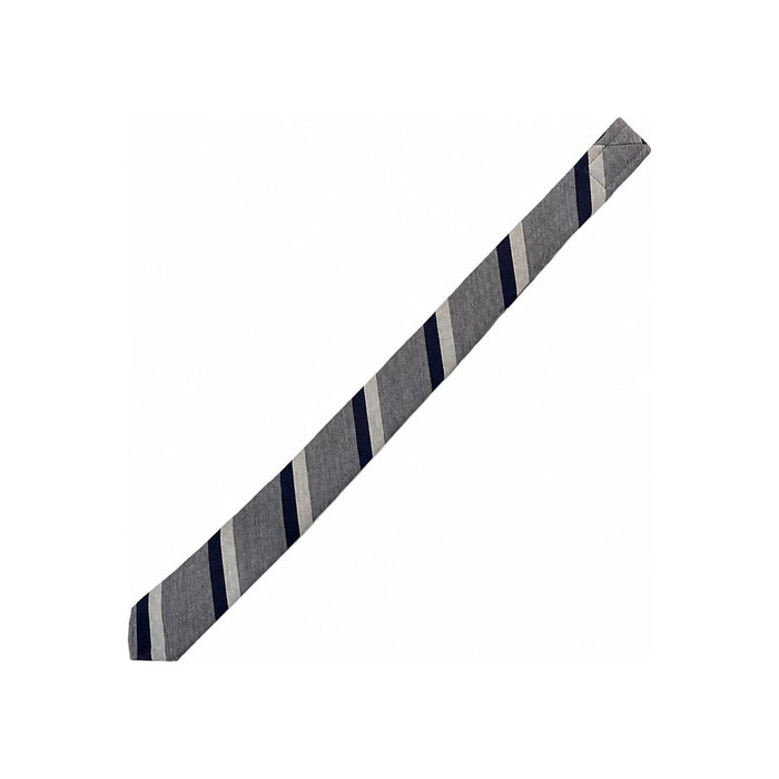 THOM BROWNE Wide Shadow Stripe Silk Tie MNL001A 07647 035