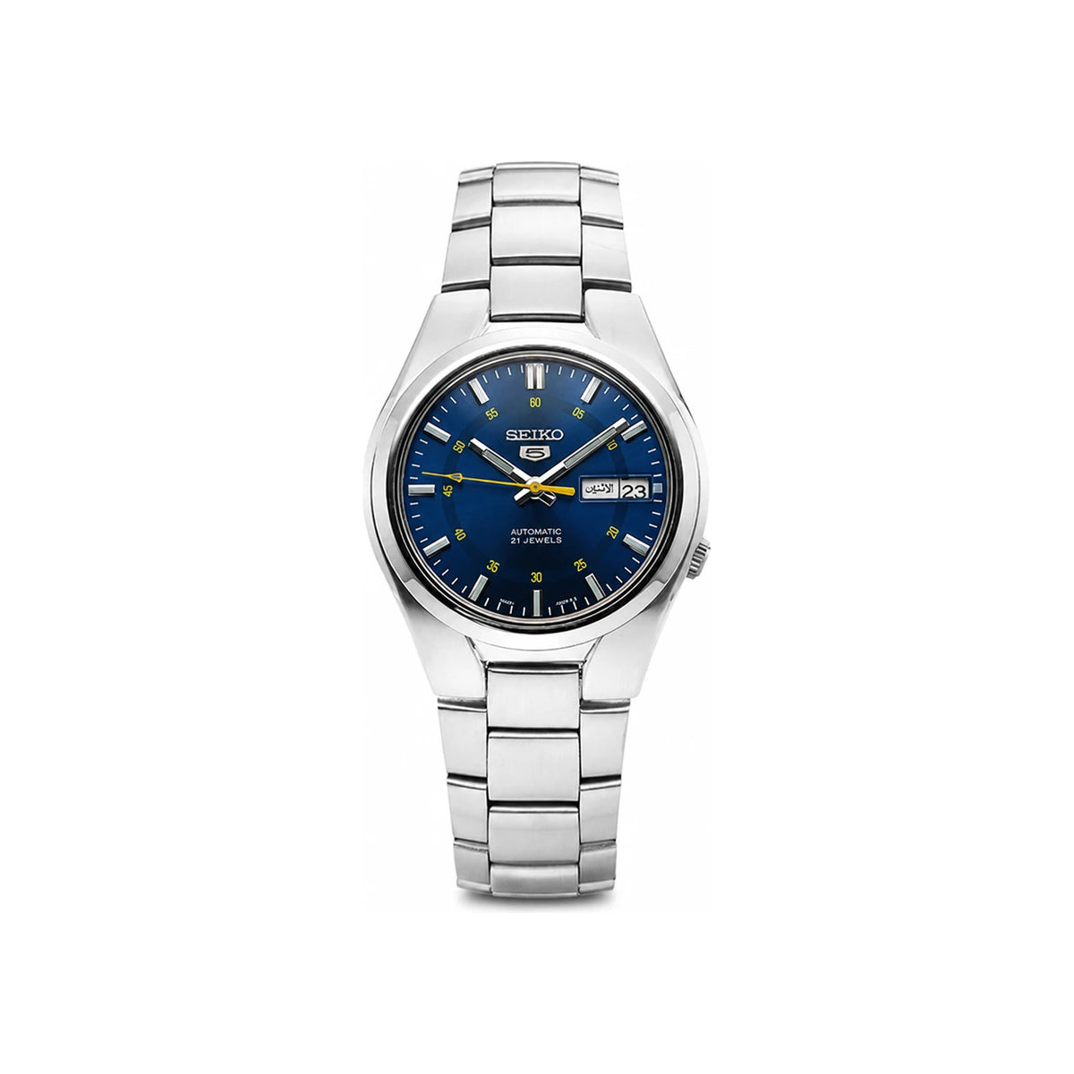 SEIKO5 Men’s Stainless Steel Watch SNK615K1