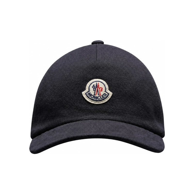 Moncler Navy Cotton Baseball Cap