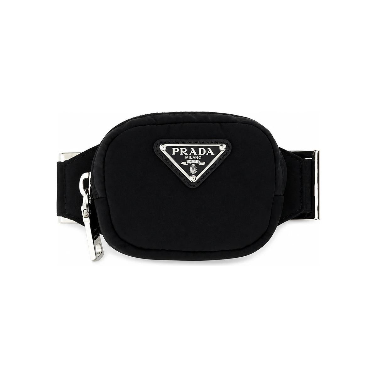 PRADA Black Nylon Belt Bag Hip Pack