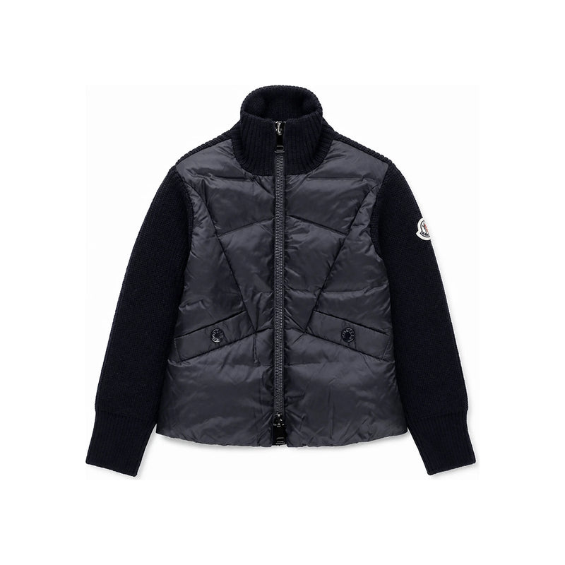 Moncler Wool Knit Down Puffer Jacket for Women 9B000 01 M1131 742