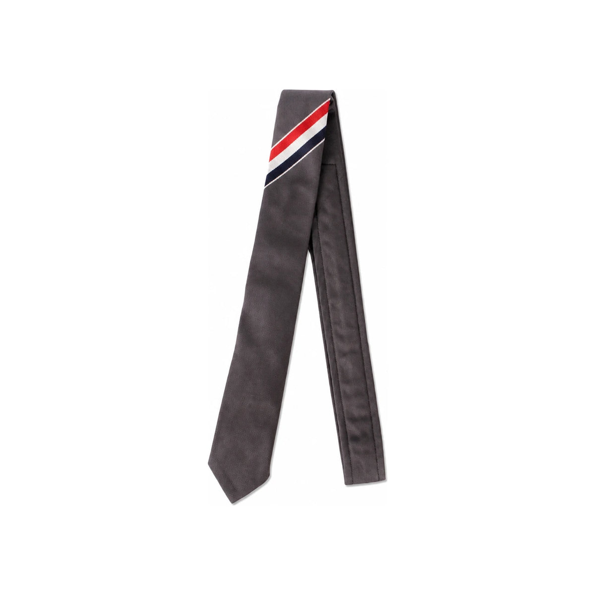 THOM BROWNE Stripe Wool Necktie MNL001A 025