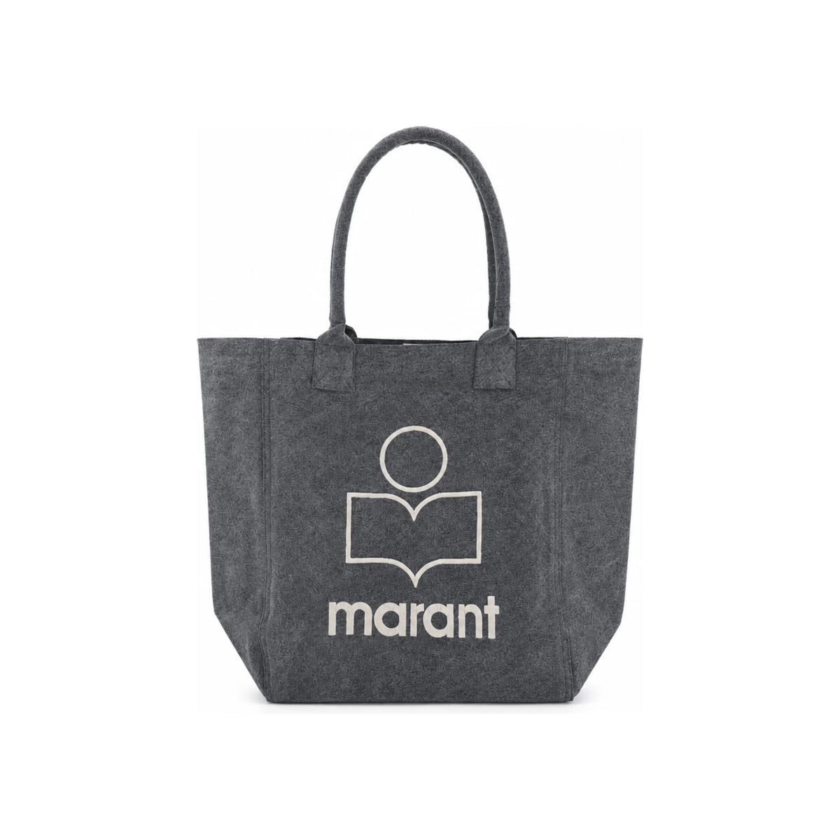 Isabel Marant YENKI Fade Black Leather Tote Bag