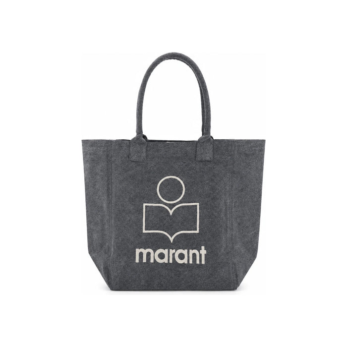 Isabel Marant YENKI Fade Black Leather Tote Bag