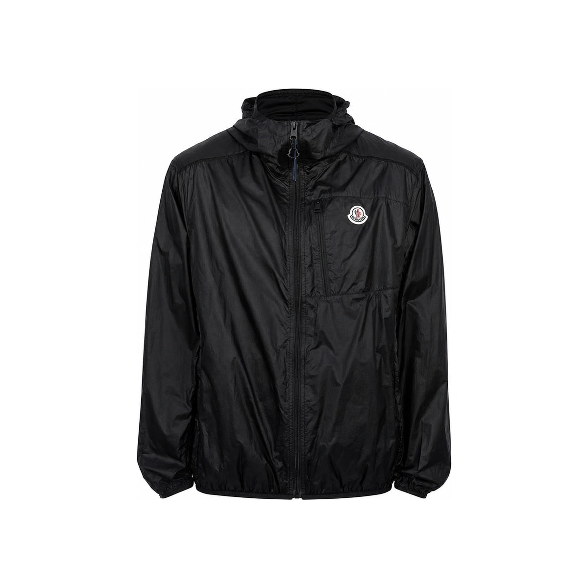Moncler Black Nylon Mendes Windbreaker Jacket for Men 091 1A00036 68953