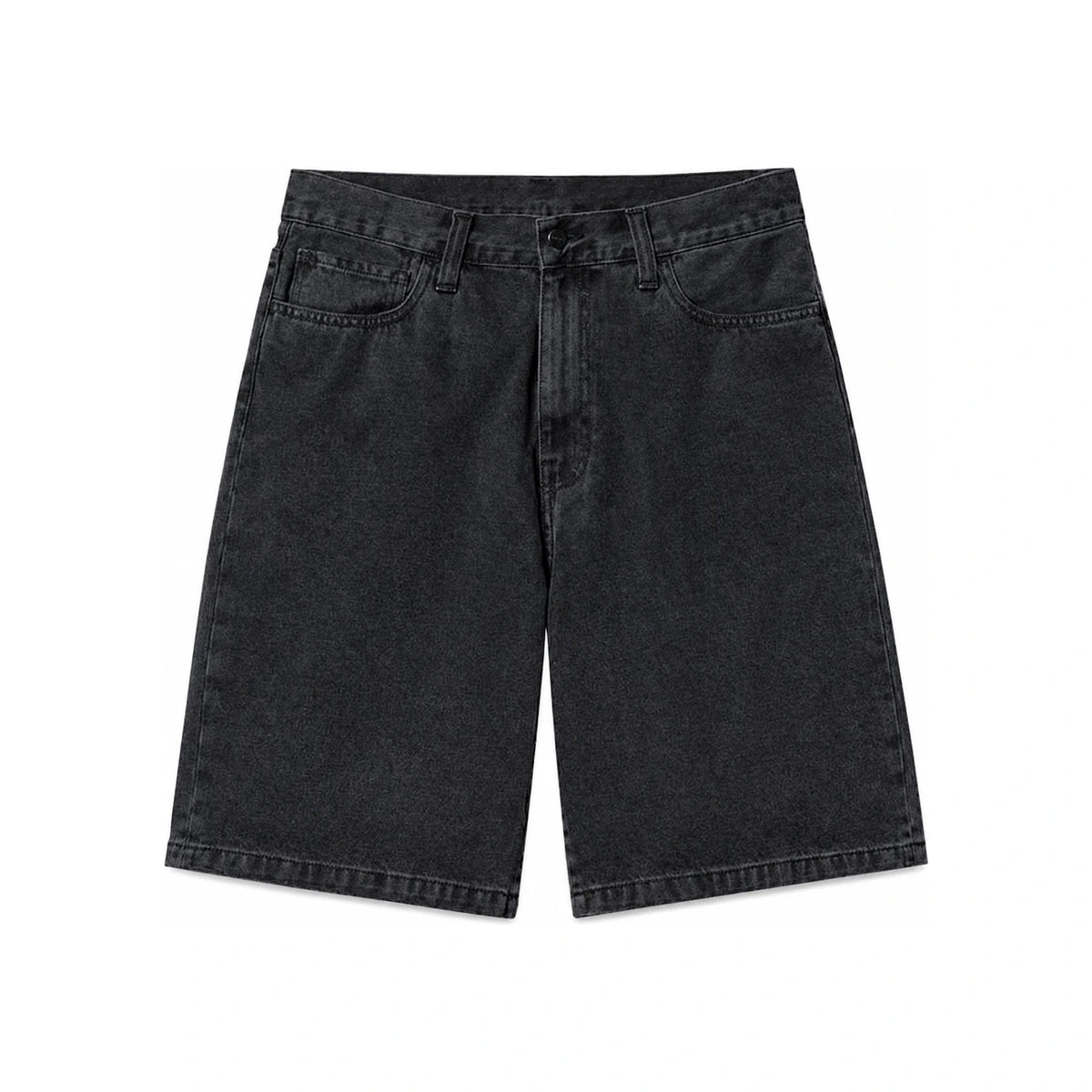Carhartt Black Landon Loose Fit Denim Shorts I030469 8906