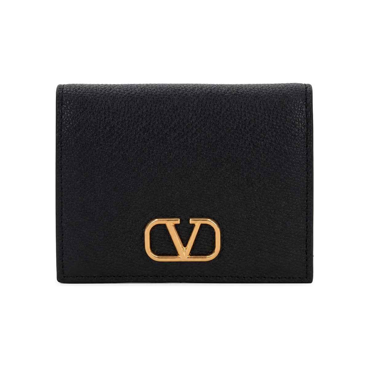 VALENTINO V Logo Signature Compact Bifold Wallet 6W2P0R39 SNP 0NO