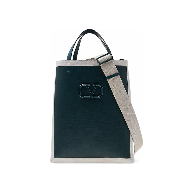 VALENTINO V Logo Signature Unisex Tote Bag