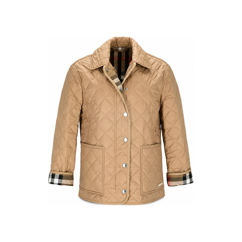 BURBERRY Dalli Quilted Jacket Camel