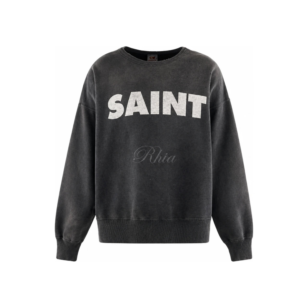 SAINT MICHAEL Long Sleeve Sweatshirt SMYS10000027 BLACK DOM