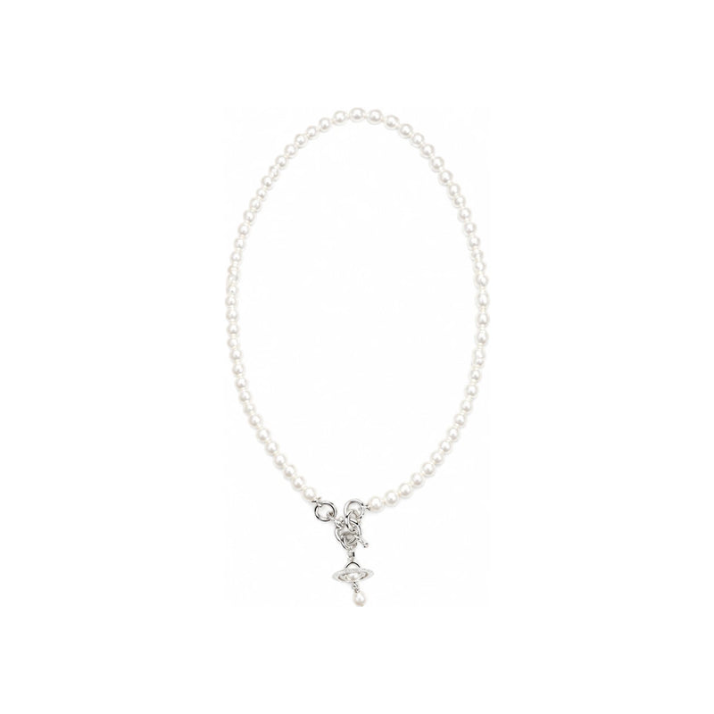 Vivienne Westwood Silver ALEKSA Pendant Necklace