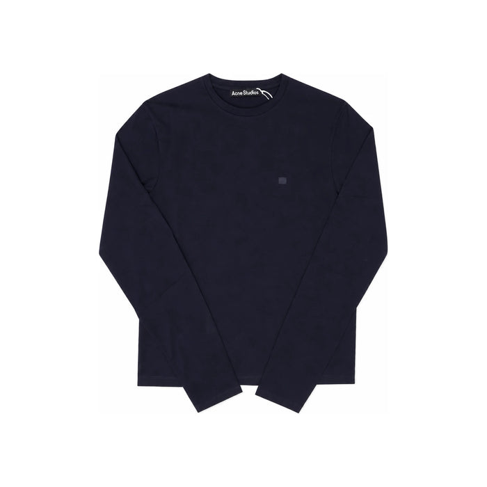 Acne Studios Unisex Long Sleeve T-Shirt CL0311 NAVY BLUE