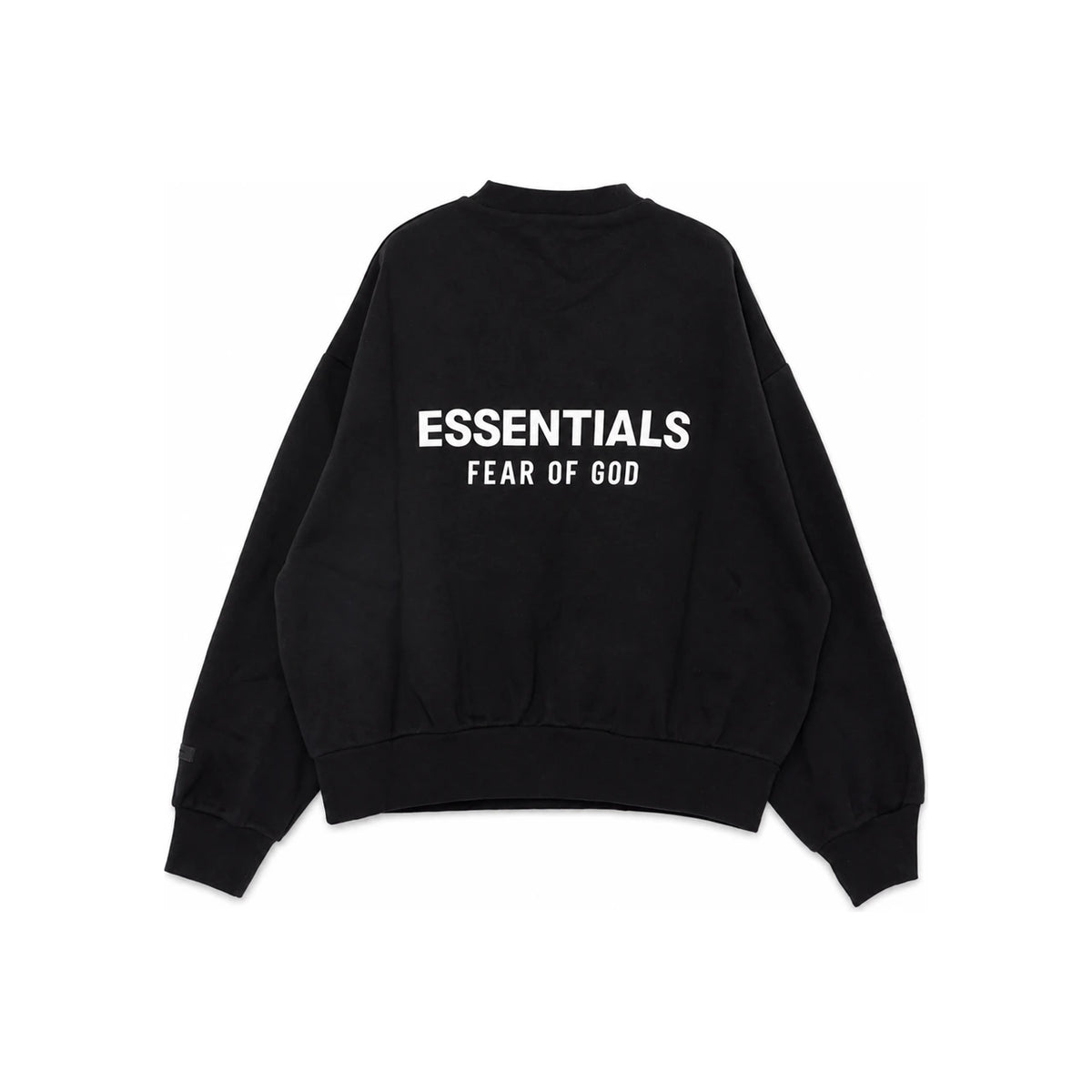 Fear of God Classic Fleece Crewneck Sweatshirt Jet Black 192 AS252040F