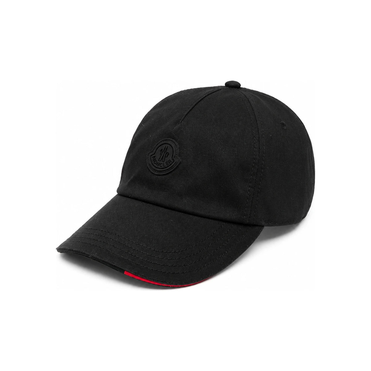 Moncler Patch Logo Classic Baseball Cap Black Men’s