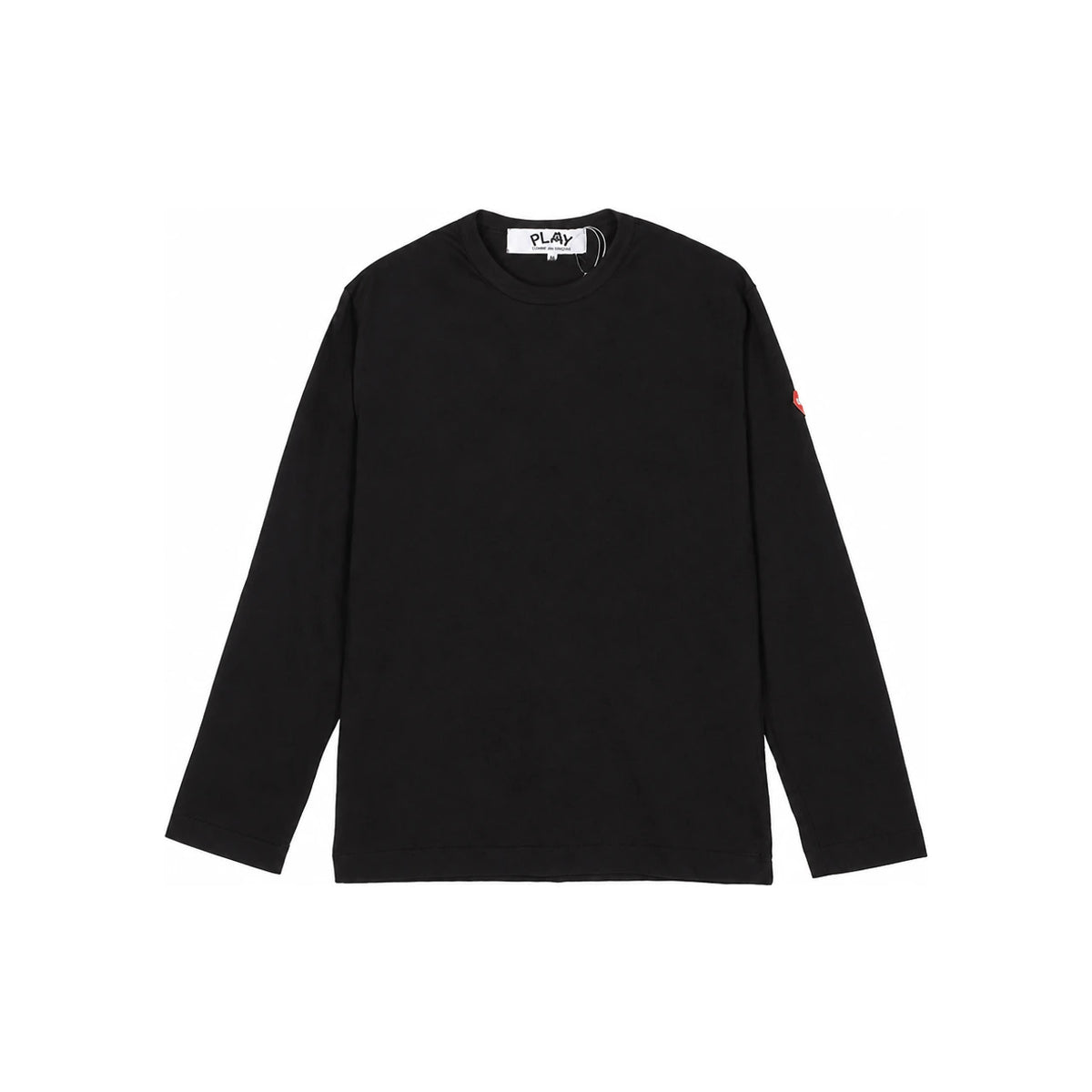 Comme des Garcons Invader Double Patch Men’s Long Sleeve T-Shirt AZ T330 051 1