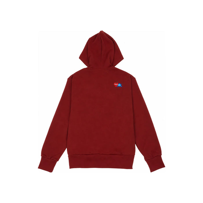 Comme des Garcons Invader Double Wappen Men’s Hooded Zip-Up Knit AZ T334 051 2