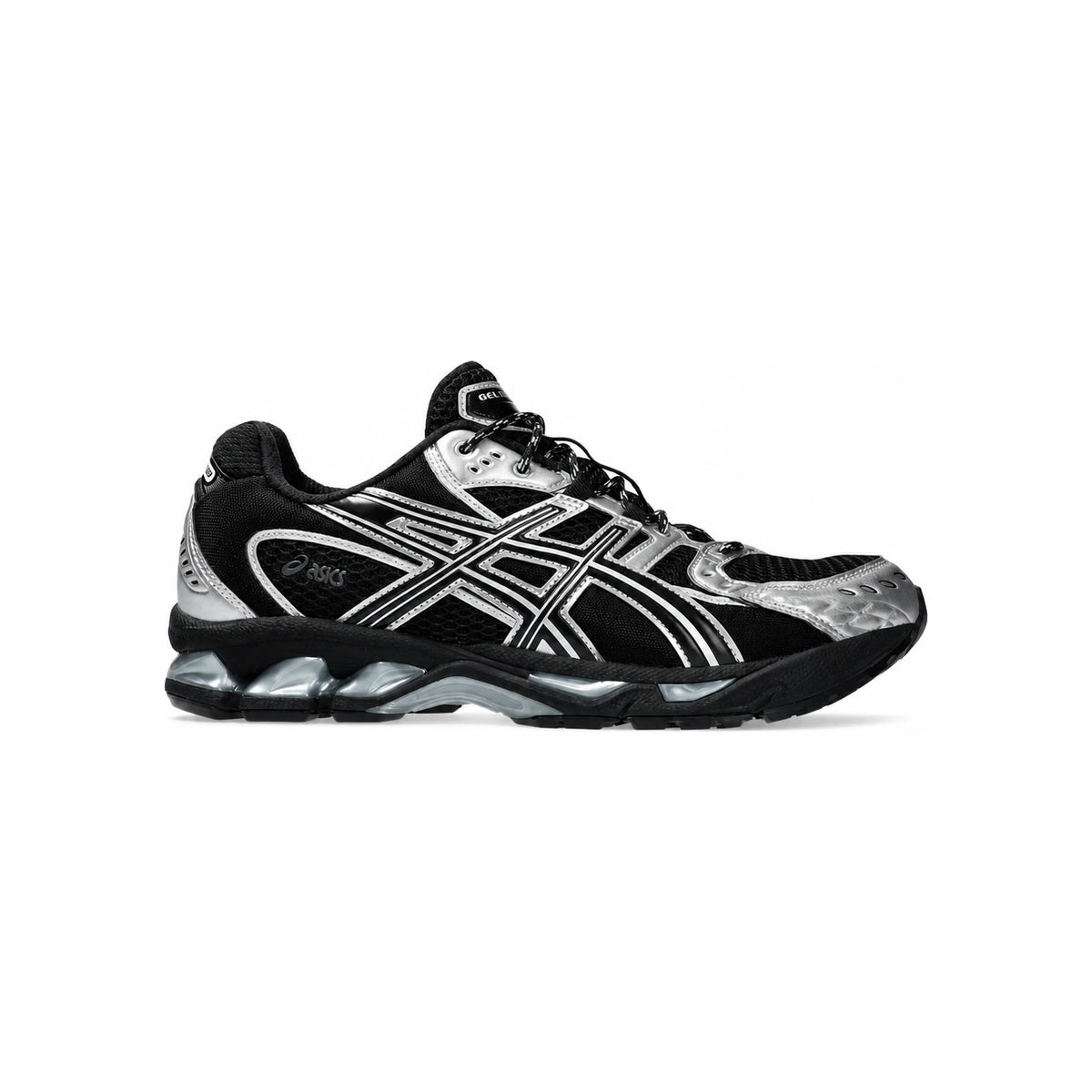 Asics Gel Nimbus 101 Black Pure Silver Low Top Sneakers Unisex 1203A820 001
