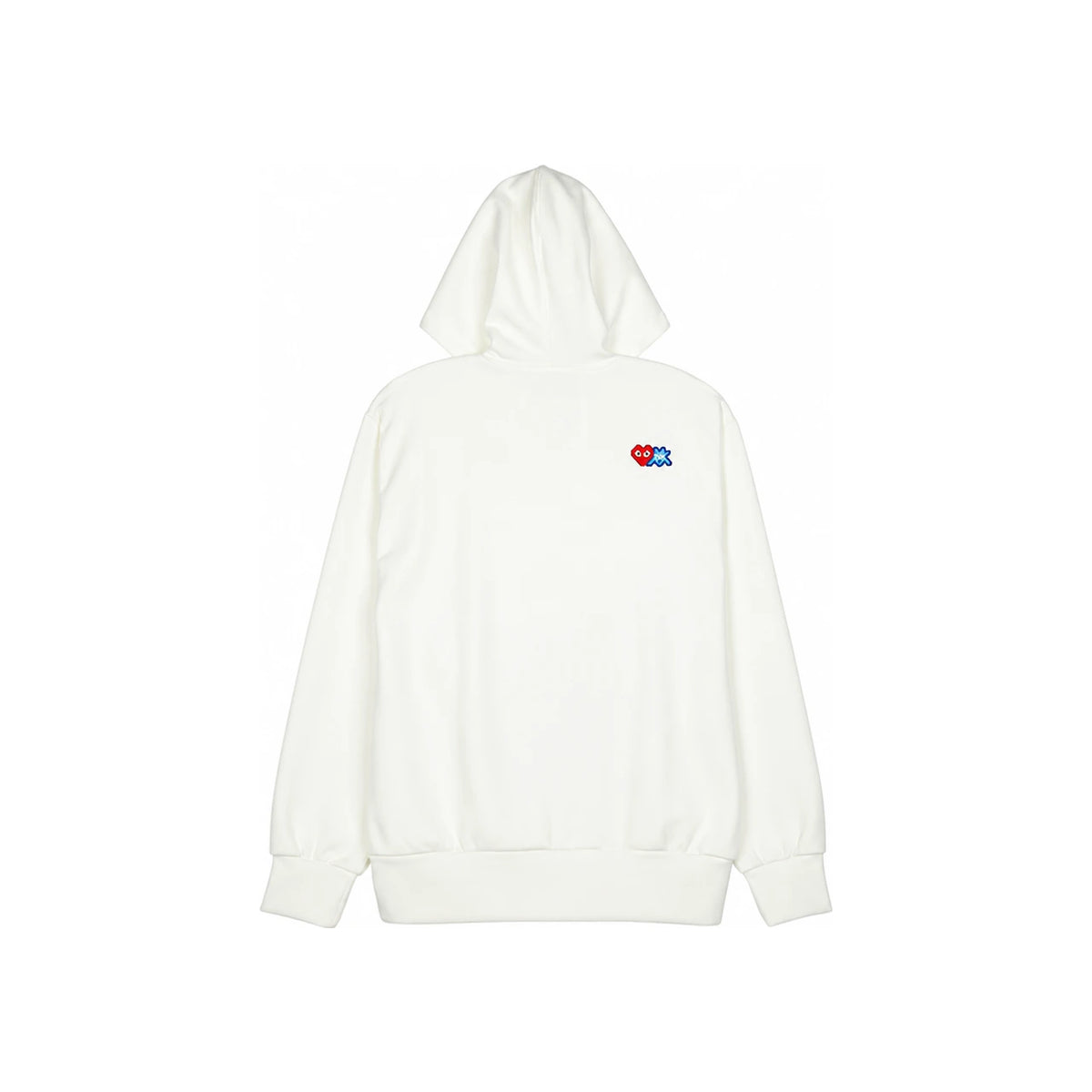 Comme des Garcons Double Wappen Invader Hooded Zip-Up Sweater Unis AZ T334 051 3