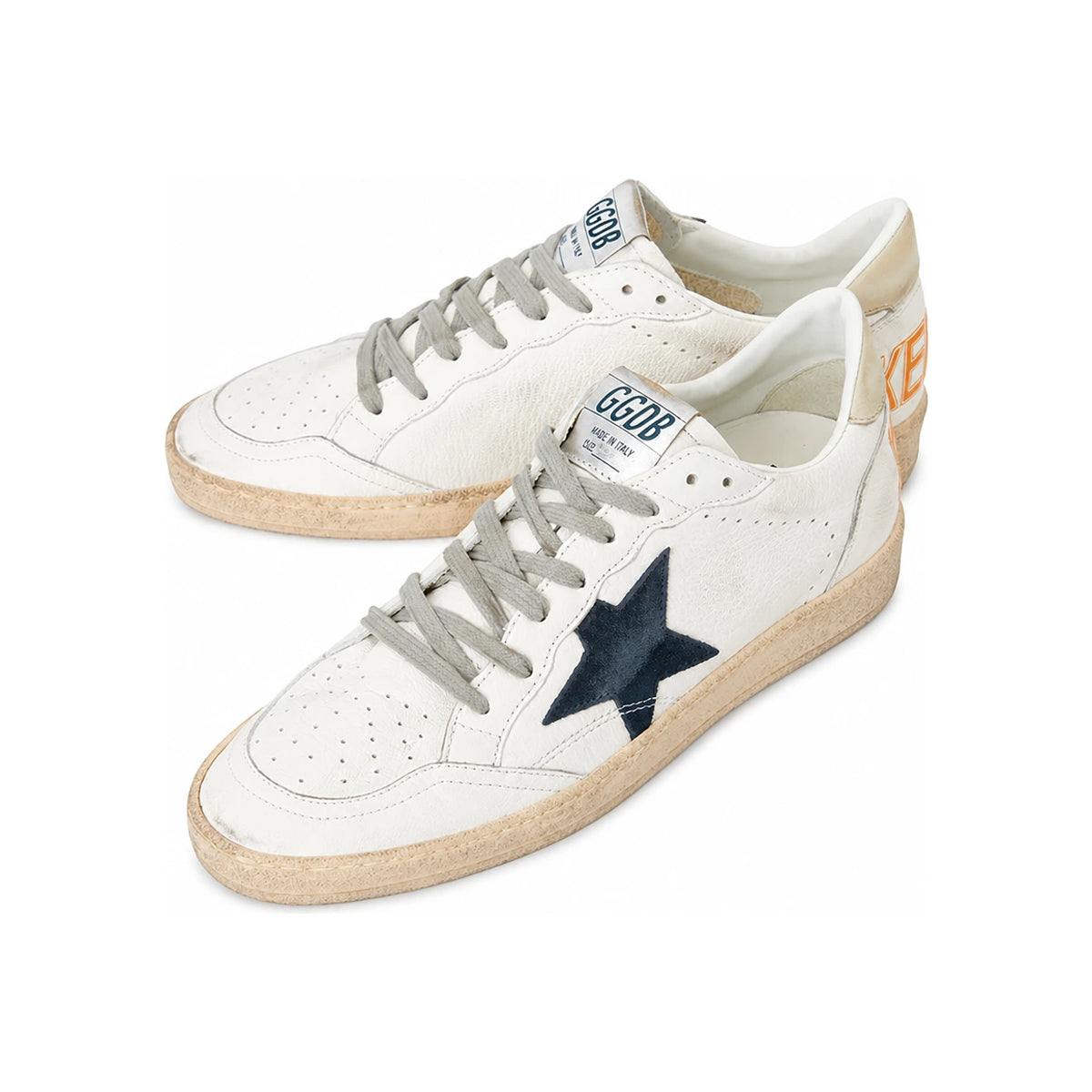 GOLDEN GOOSE Ball Star Low-Top Sneakers for Men GMF00117 F007571 11660