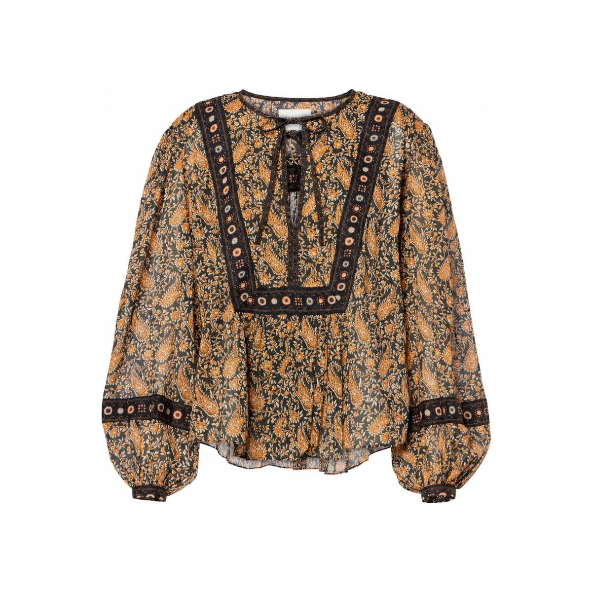 Isabel Marant Black Blouse HT0024 FBC1 J04E01BK