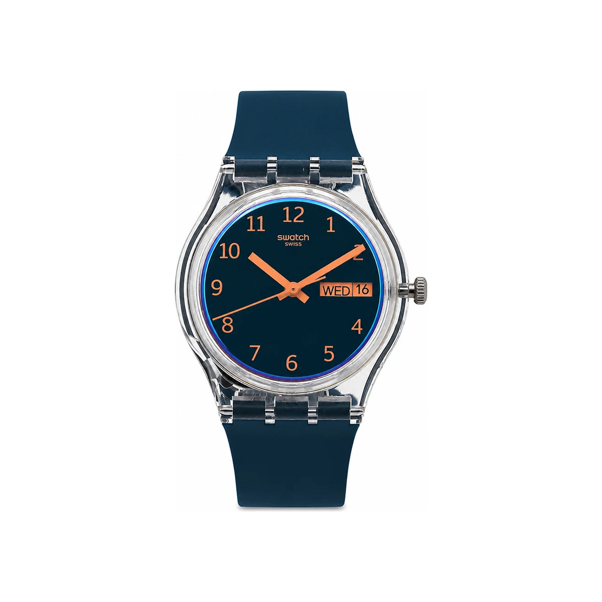 Swatch Unisex Urethane Rubber Watch SO28K700